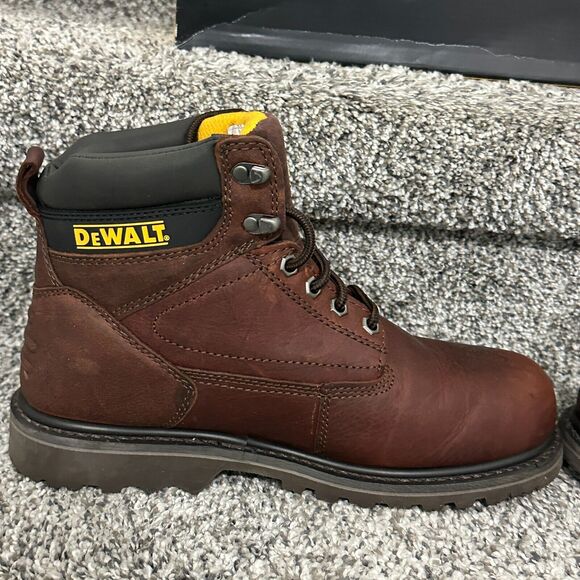 DEWALT Axle Waterproof 6" Work Boots, Soft Toe, Walnut Pitstop, Size 8 DXWP99003 - Picture 10 of 14